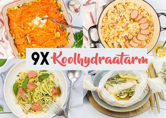 9x Koolhydraatarme Recepten SmaakMenutie