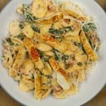 Pasta met ricotta en spinazie Pasta met ricotta en spinazie