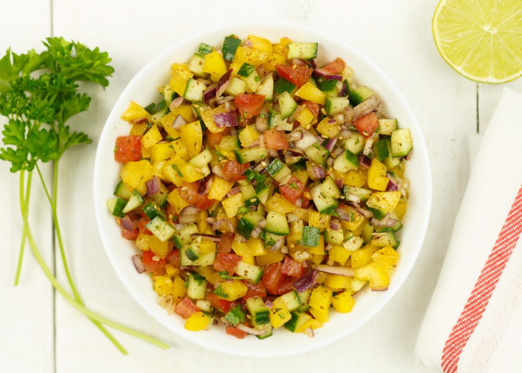 Israëlische salade