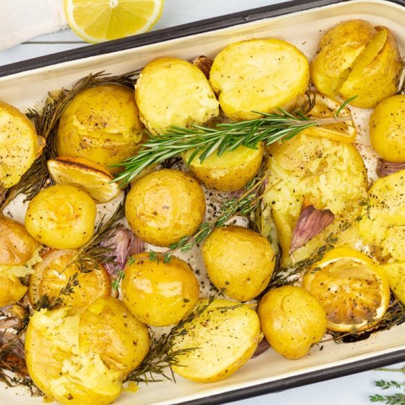 Aardappels met rozemarijn uit de oven