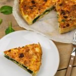 Quiche met spinazie en zalm Quiche met spinazie en zalm