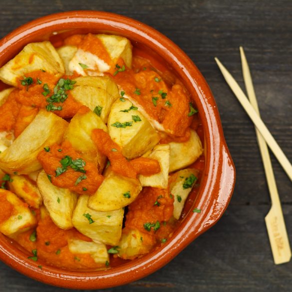 Spaanse patatas bravas