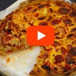 Quiche met chorizo en paprika Quiche met chorizo en paprika