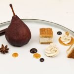 Dessert met stoofpeer Dessert met stoofpeer