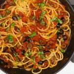 Spaghetti alla puttanesca Spaghetti alla puttanesca