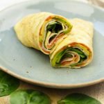 Omelet wrap met kipfilet en avocado Omelet wrap met kipfilet en avocado