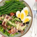 Salade niçoise met verse tonijn Salade niçoise met verse tonijn
