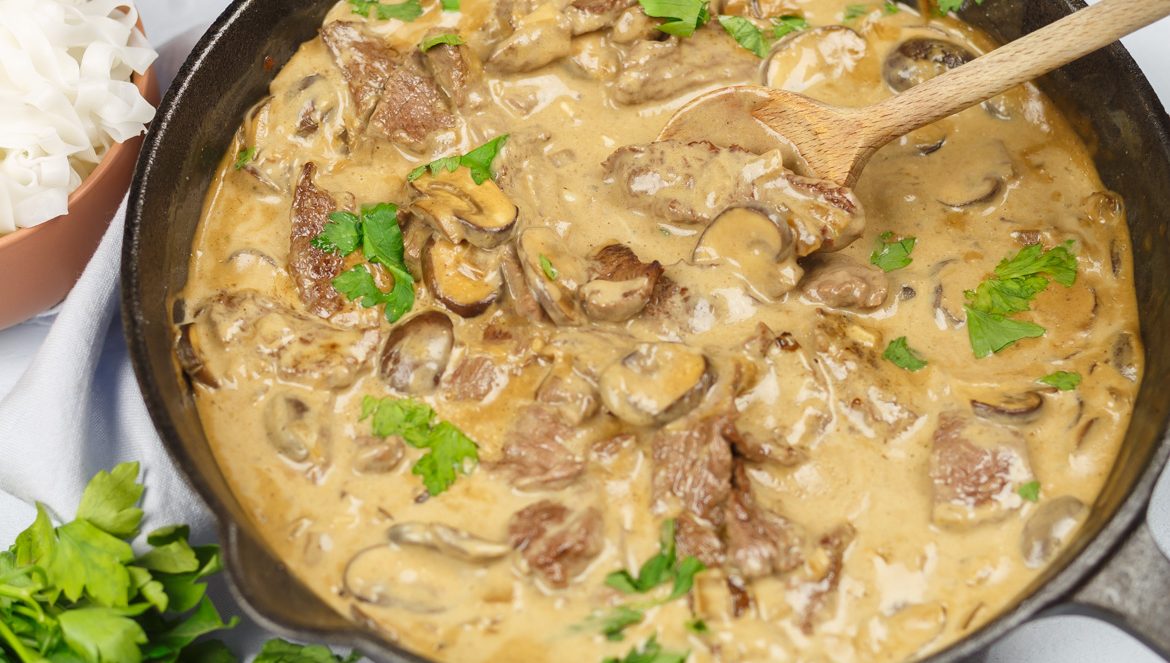 Beef Stroganoff