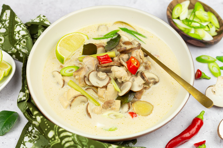 Tom kha kai soep