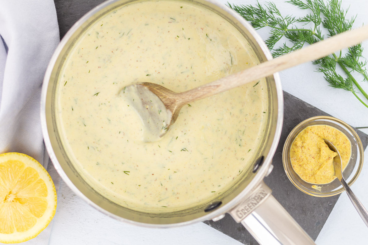Zeug barst hoeveelheid verkoop Romige mosterd-dillesaus - Sauzen | SmaakMenutie