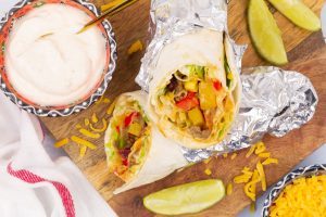 Burrito met gehakt