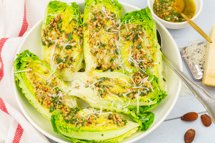 Little gem wedge salad