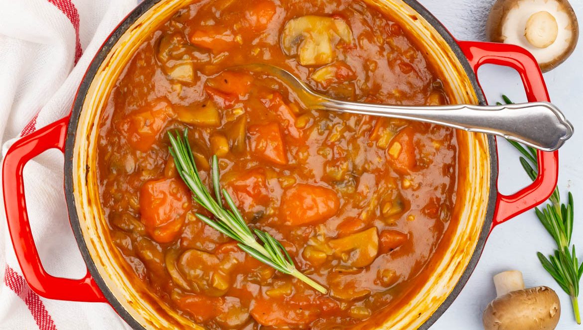 Vegetarisch stoofpotje