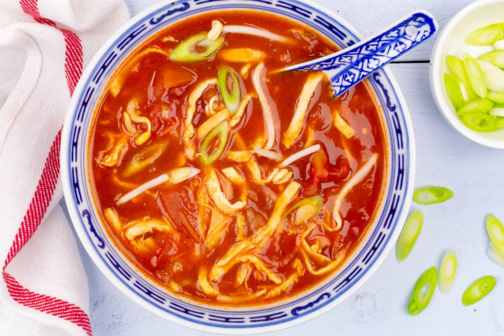 Chinese tomatensoep