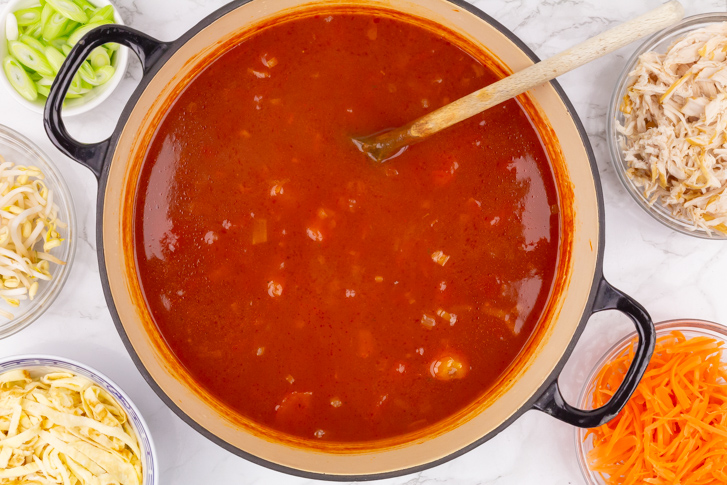 Chinese tomaten soep maken