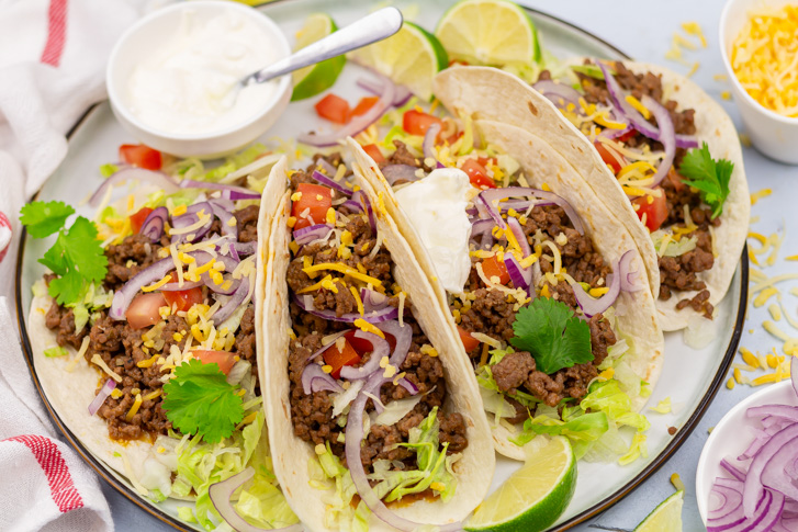 Taco recept gehakt