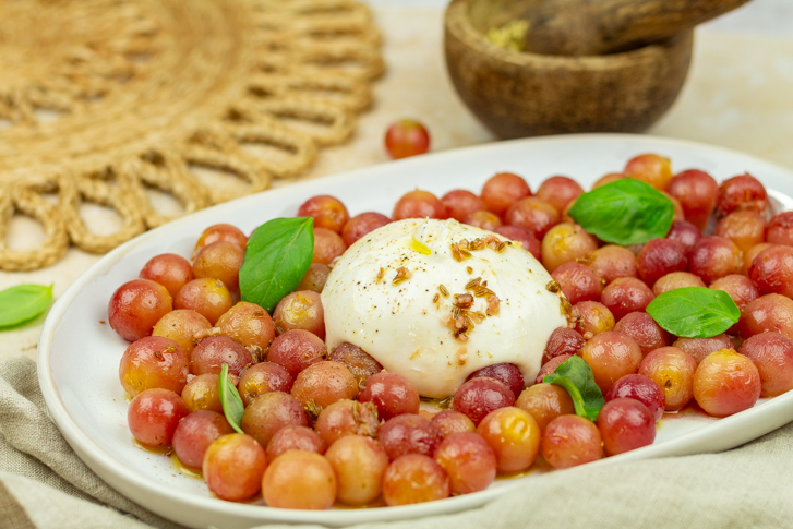Burrata druiven Ottolenghi