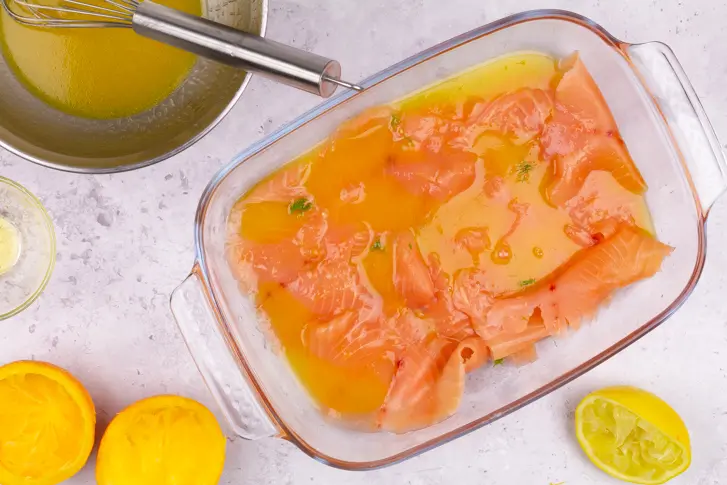 Zalm carpaccio maken