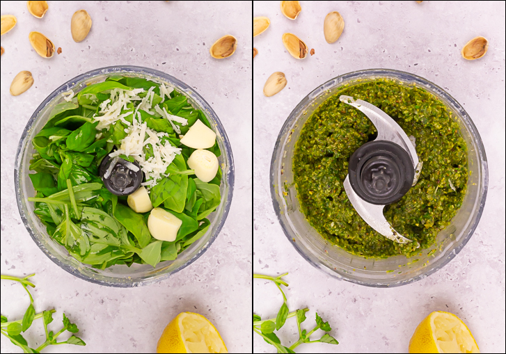Pistache pesto recept